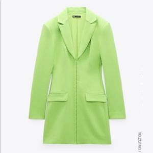 Zara fitted blazer dress